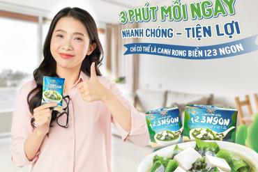 Nhanh chóng, tiện lơi - Chỉ có thể là canh rong biển 123 ngon