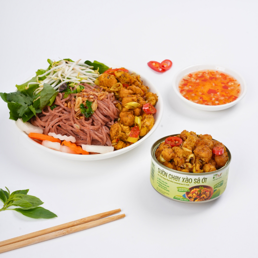 SƯỜN CHAY XÀO SẢ ỚT