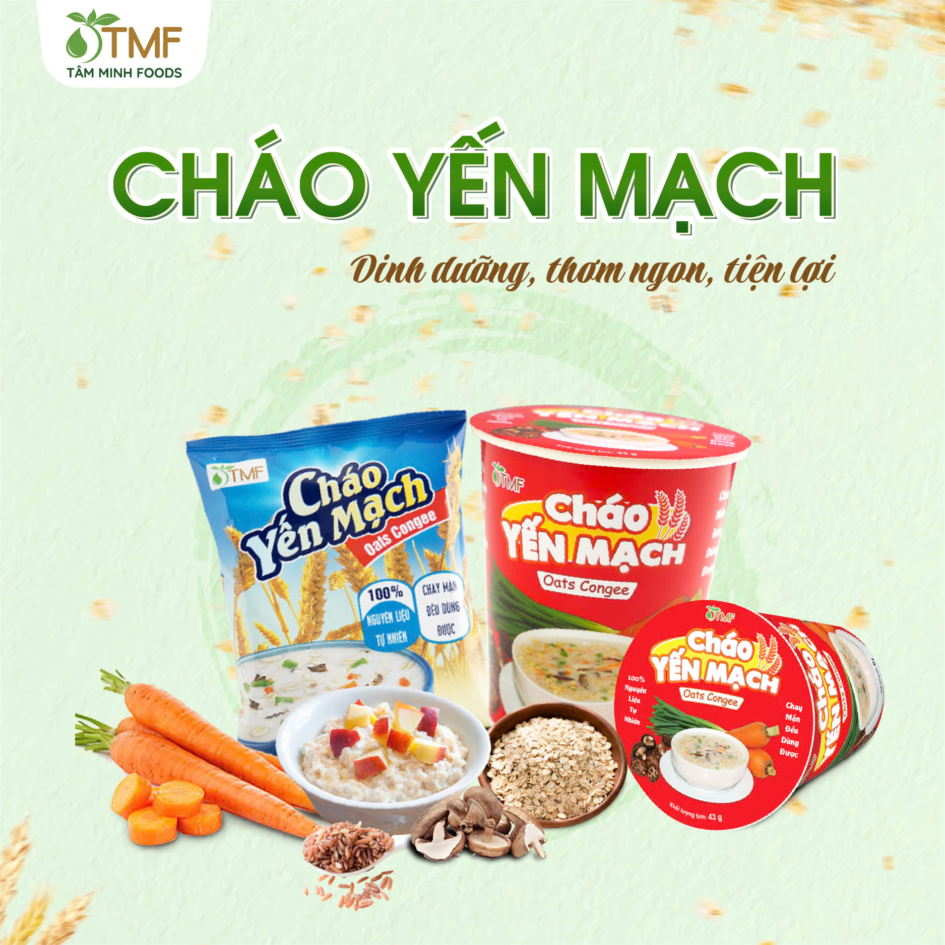 CHÁO YẾN MẠCH (GÓI)