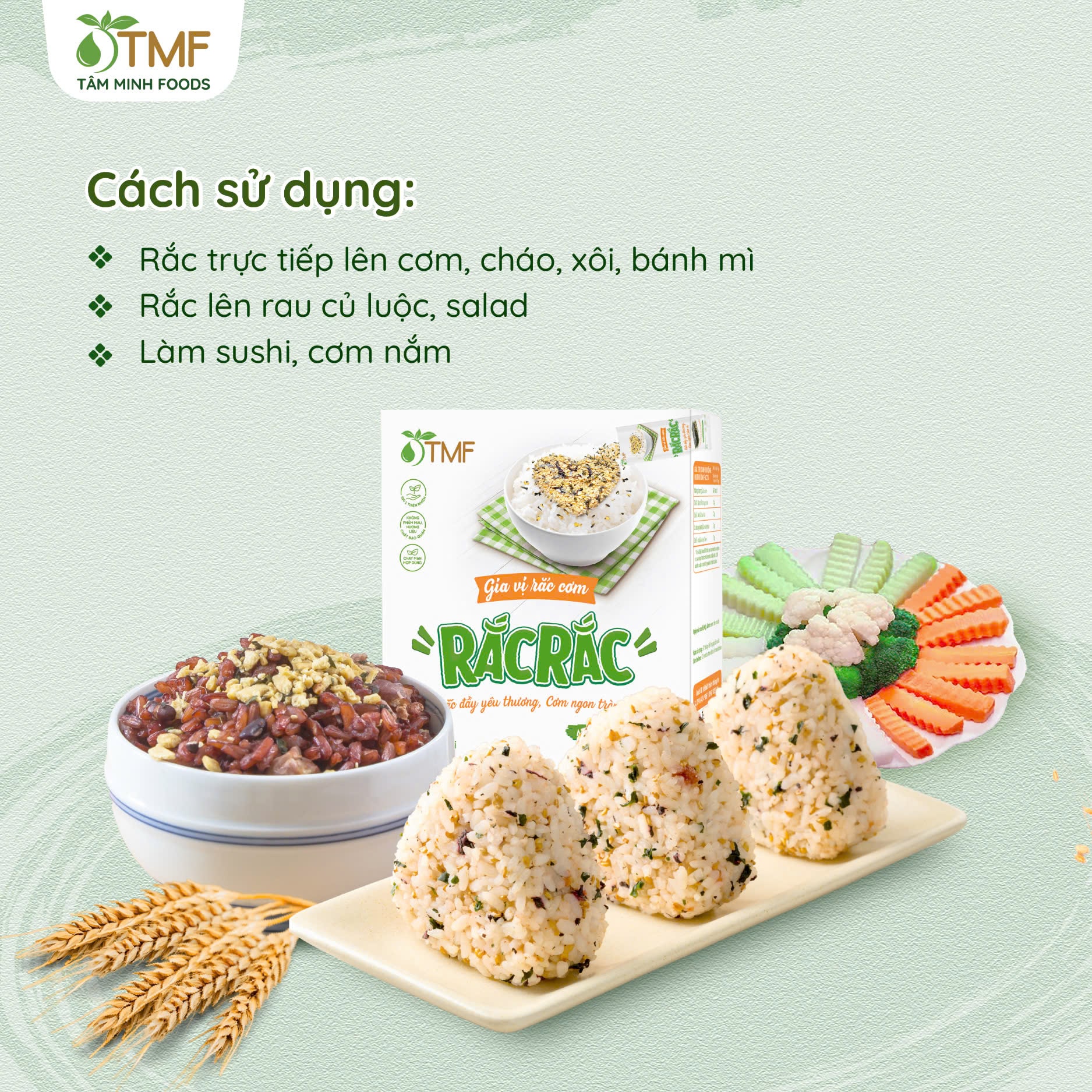 GIA VỊ RẮC CƠM RẮC RẮC