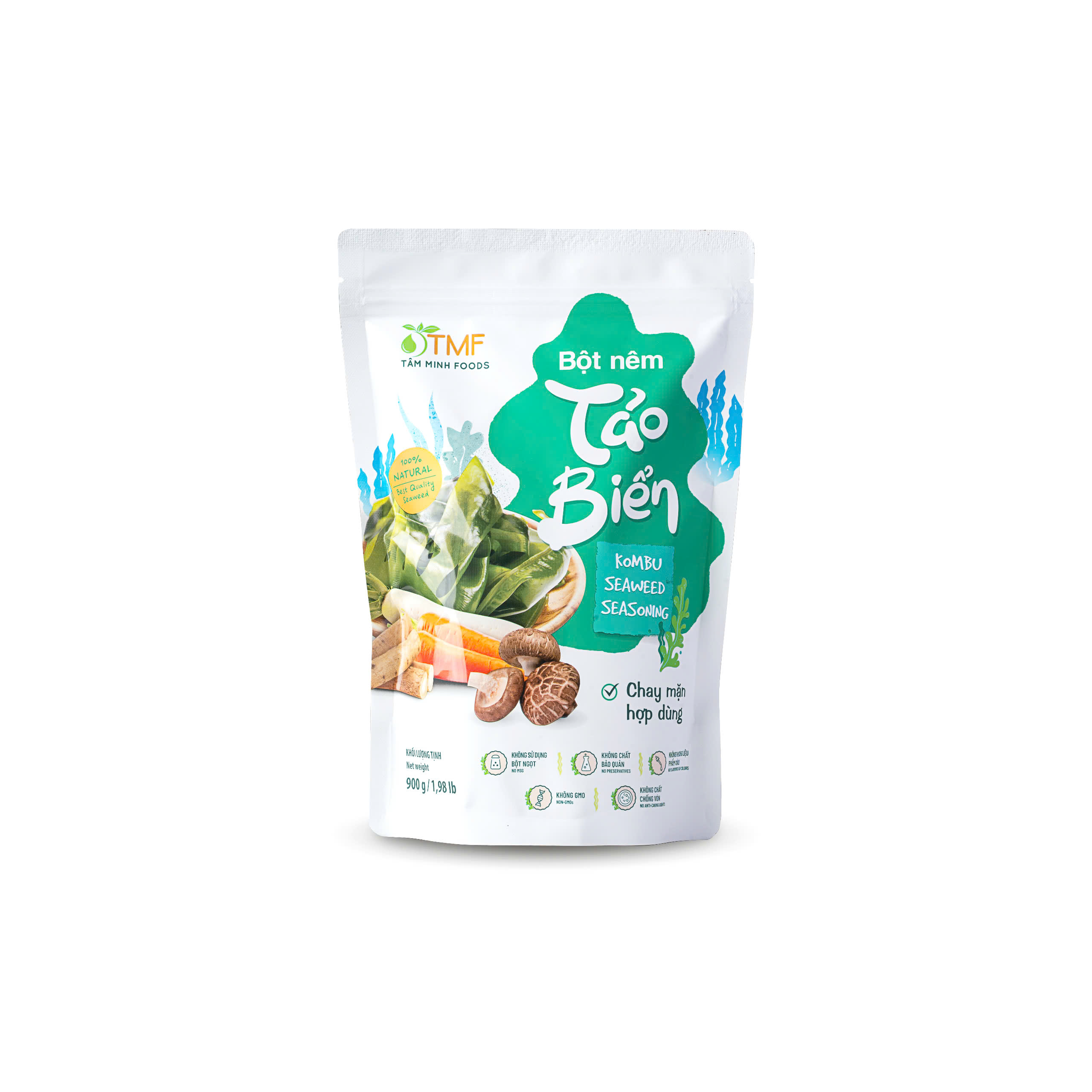 BỘT NÊM TẢO BIỂN 900G (GÓI)