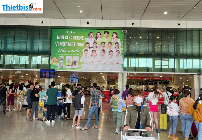 Màn hình LED sân bay: Tối ưu hóa quảng cáo và thông tin