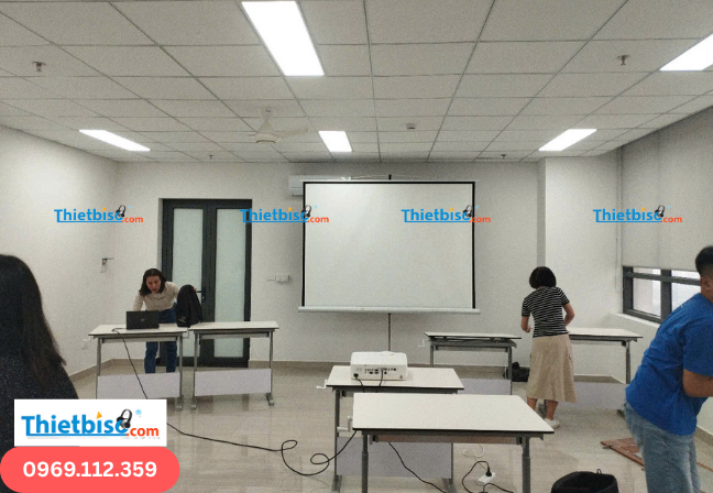 Hoàn thành dự án lắp đặt máy chiếu tại Đại học Kiến Trúc Hà Nội