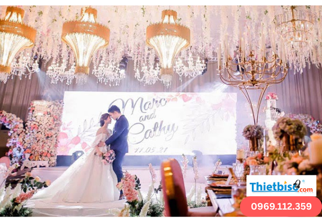 màn hình Led đám cưới – tiệc cưới