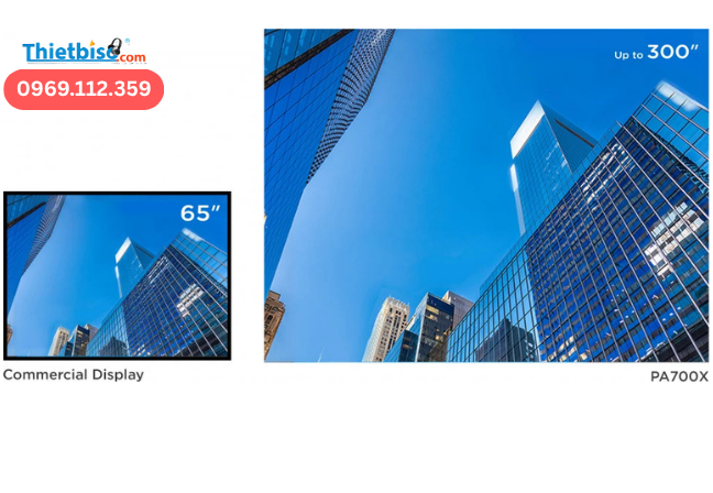 Máy chiếu MÀN HÌNH 135 INCH