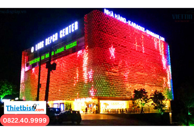màn hình led toà nhà cao ốc
