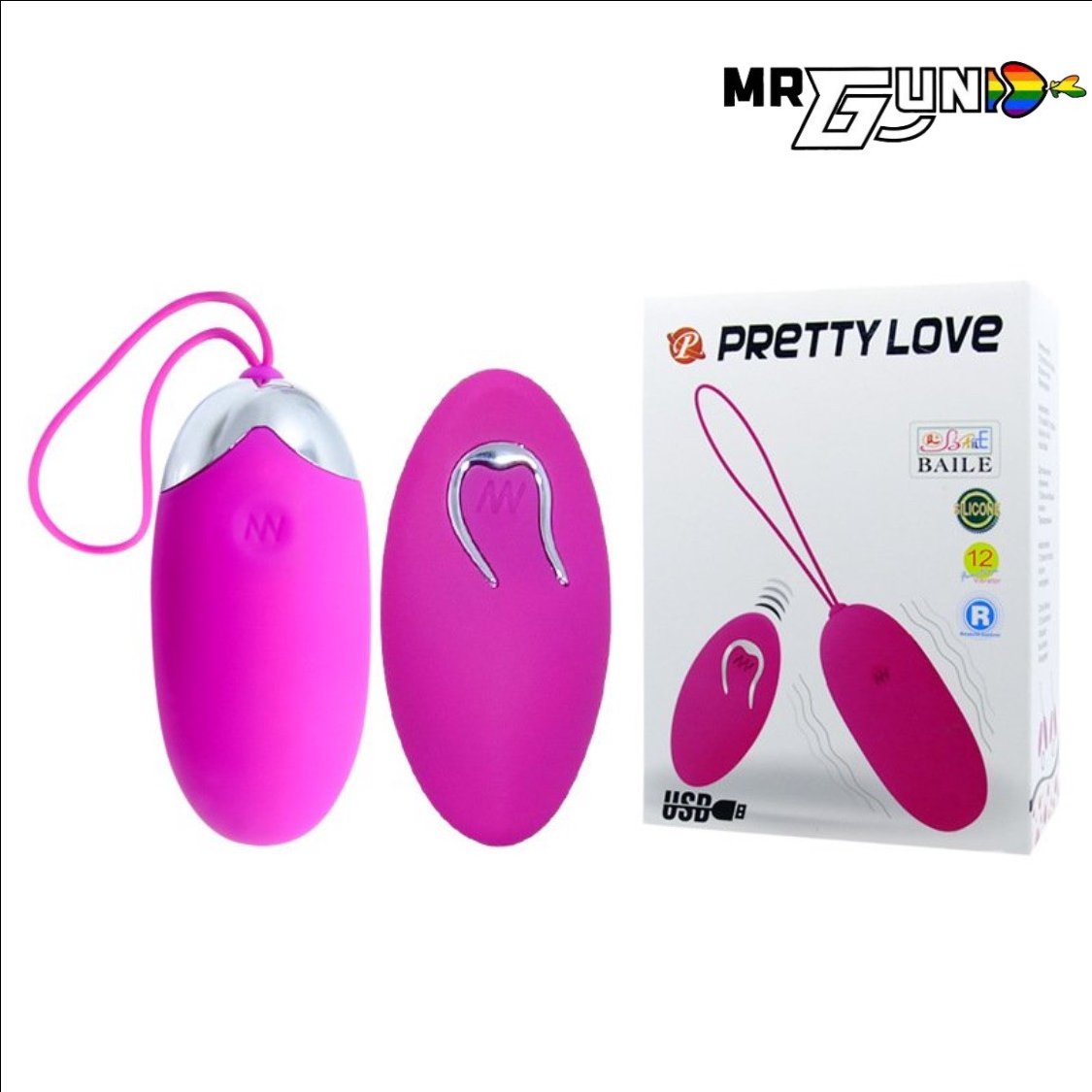 trứng rung  pretylove Berger - sạc