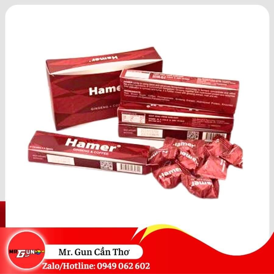 Kẹo sâm Hamer  USA - Viên lẻ
