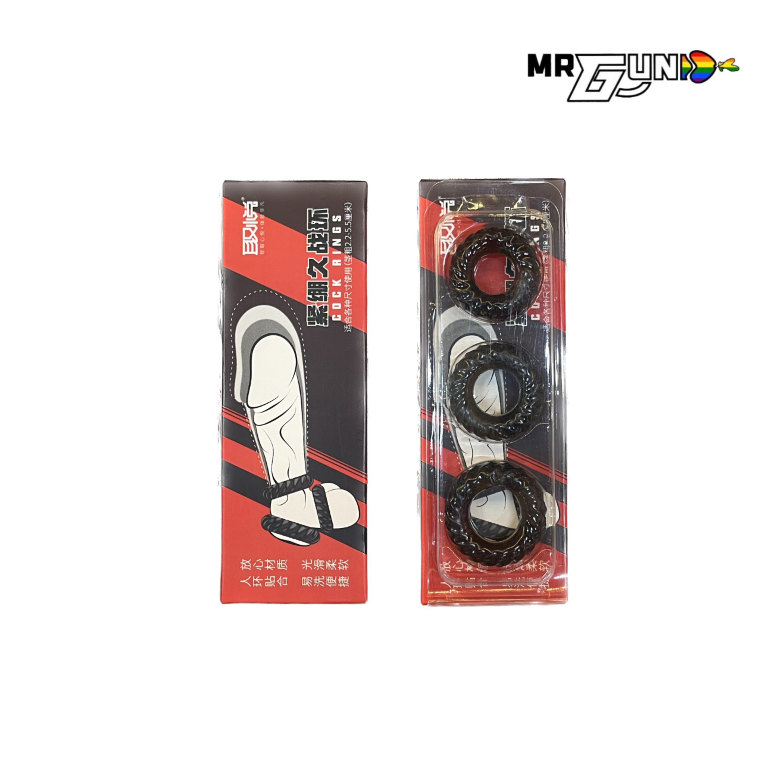 vòng đeo dương vật titan sịn hộp dẹp - dg