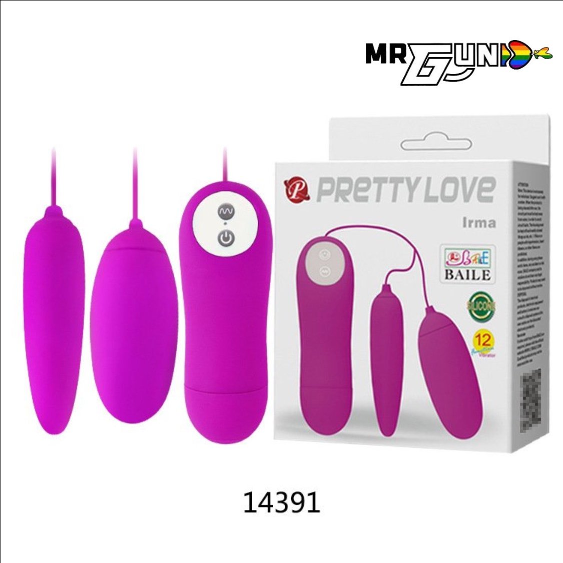 Trứng rung pretylove dây - pin đủ loại