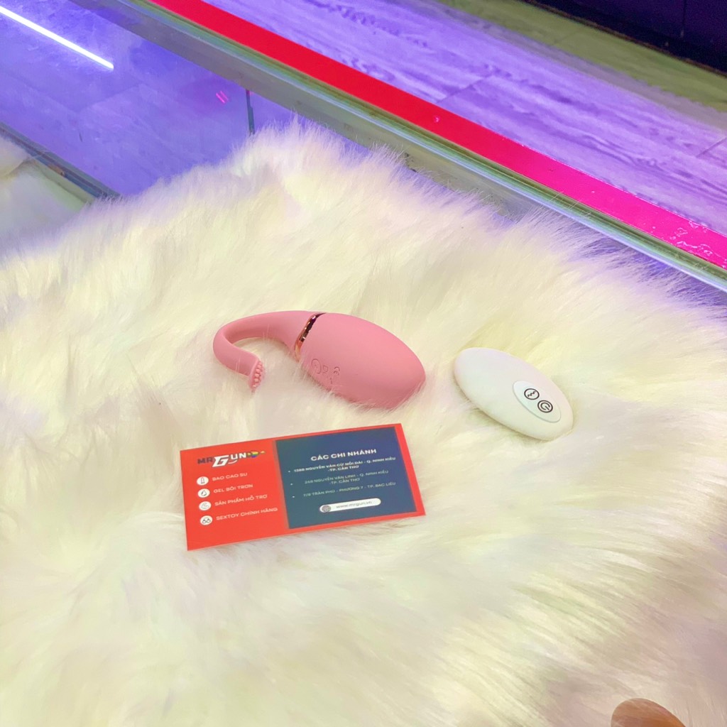 trứng rung nòng nọc sạc remot