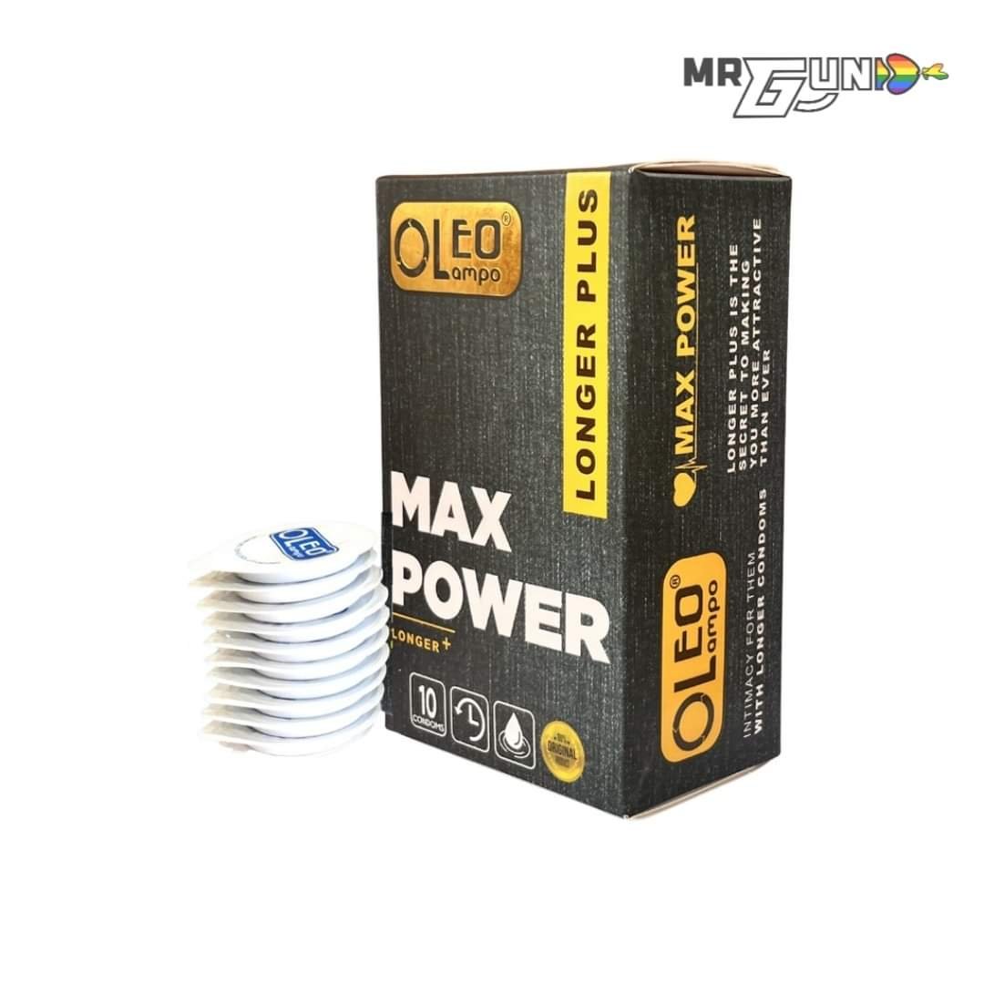 Bao cao su OLeo Max Power - Kéo dài quan hệ - Hộp 10 cái