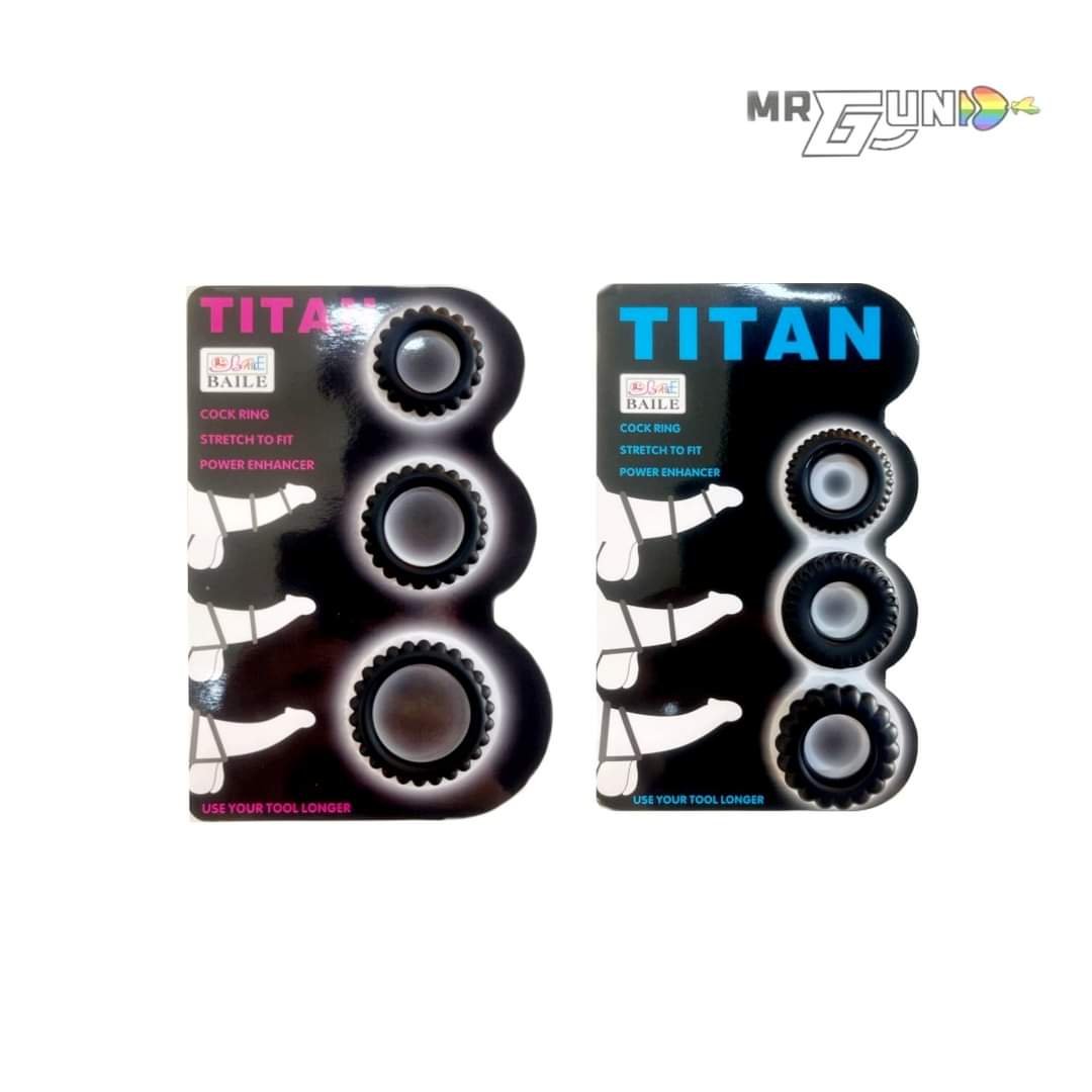 vòng đeo dương vật titan (bánh xe) - DG