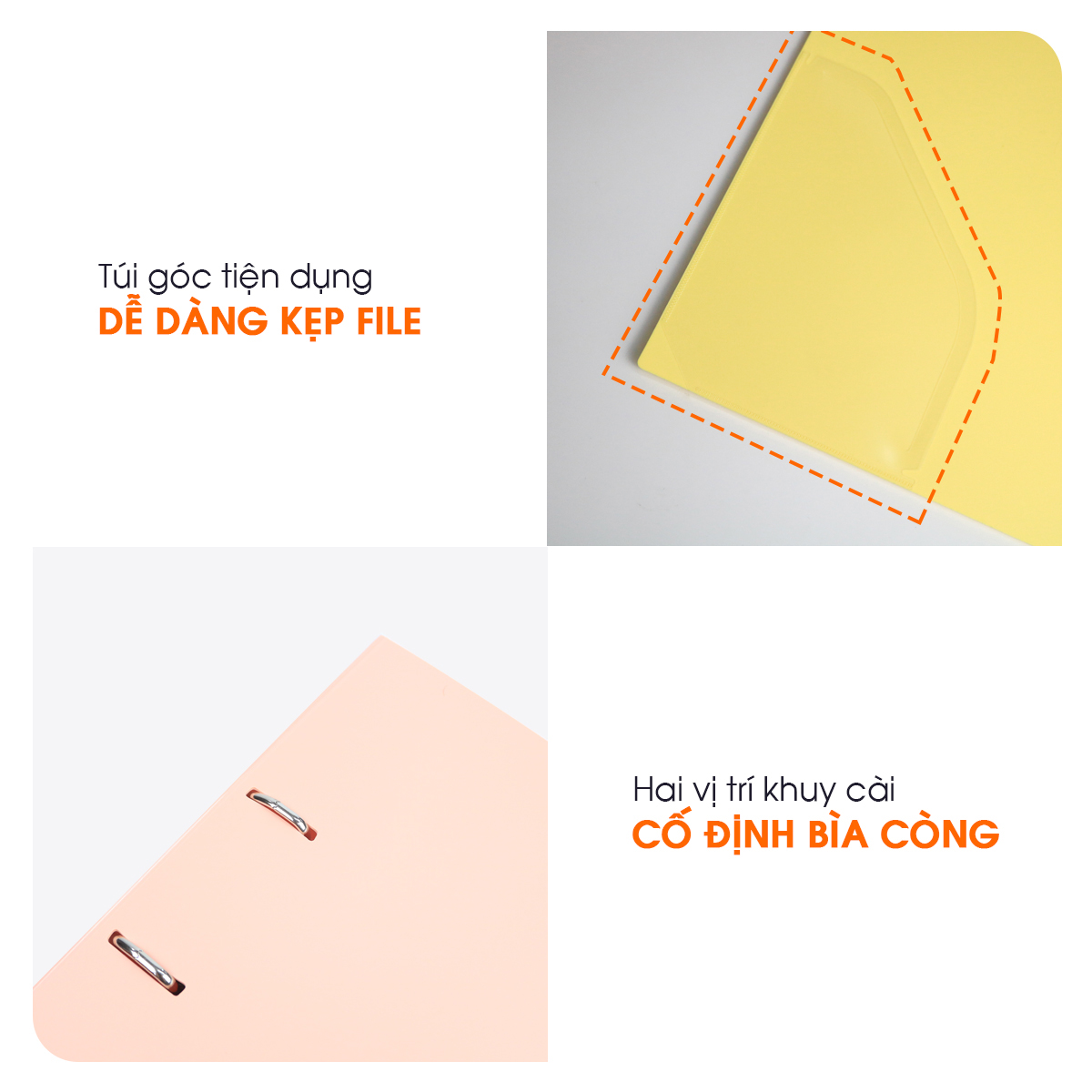 Bìa Còng D2 Switch ON
