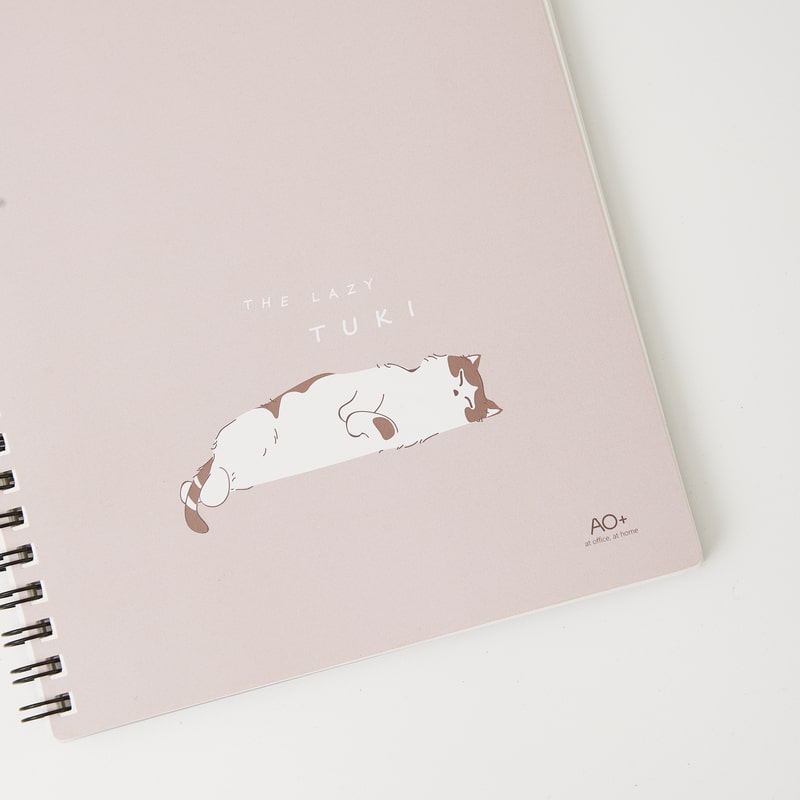 Sổ Tay Hoạ Tiết Mèo Tuki AN685