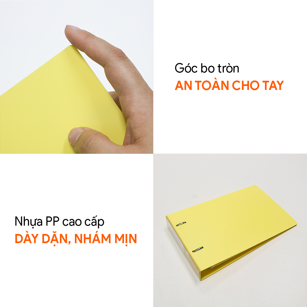 Bìa còng A5 Switch ON