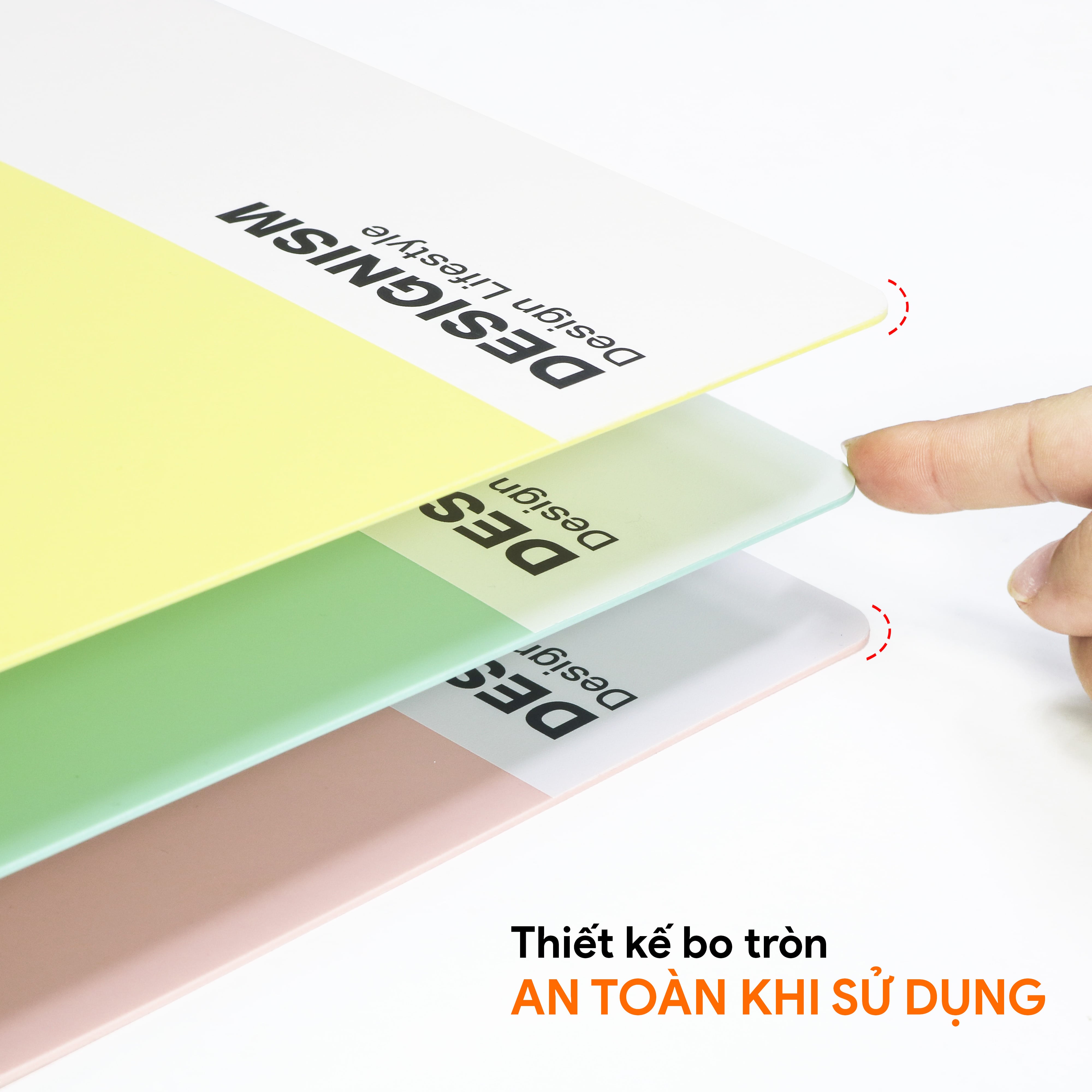 Bìa trình ký đơn A4 Designism AO+ kẹp hồ sơ, tài liệu DB410