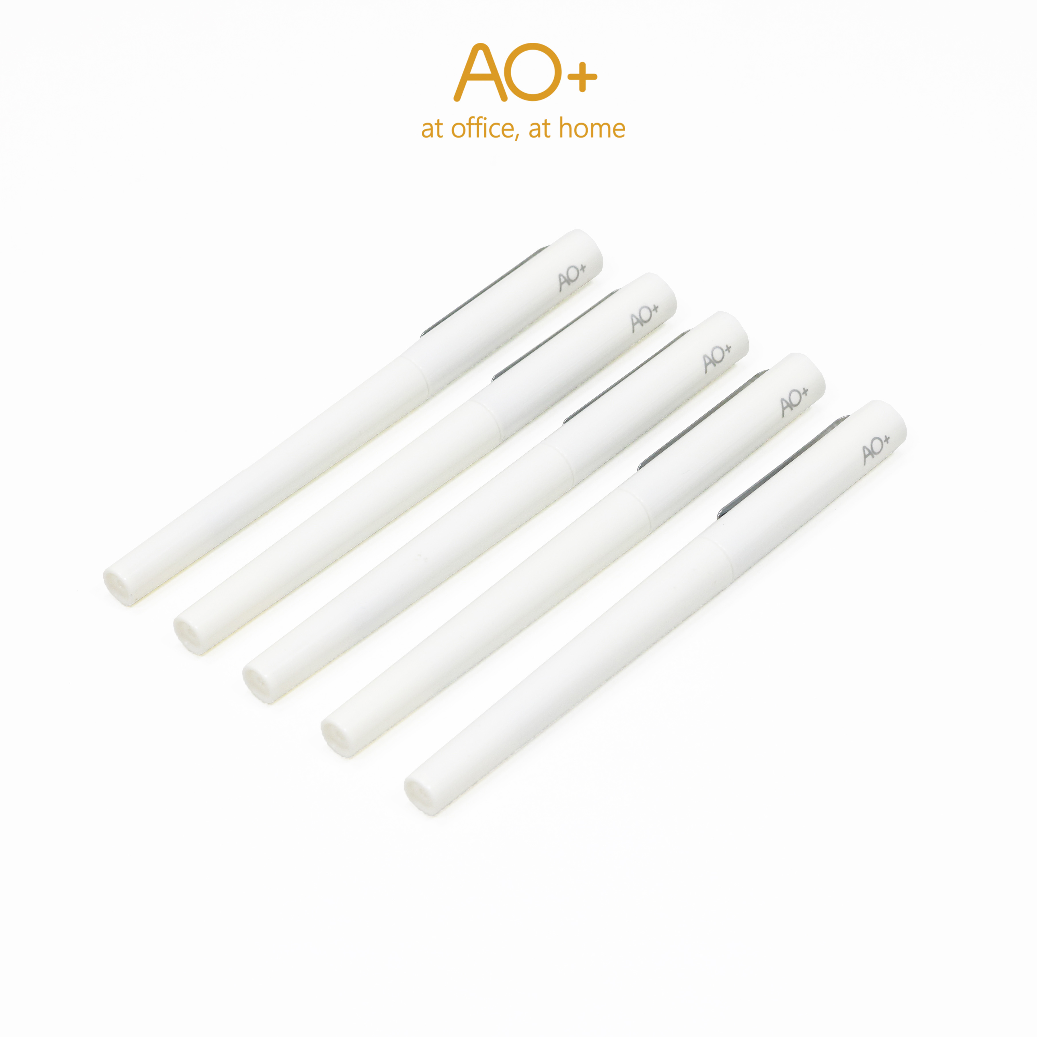 Bút Gel AO+ Mực Đen Có Nắp Cài BG102