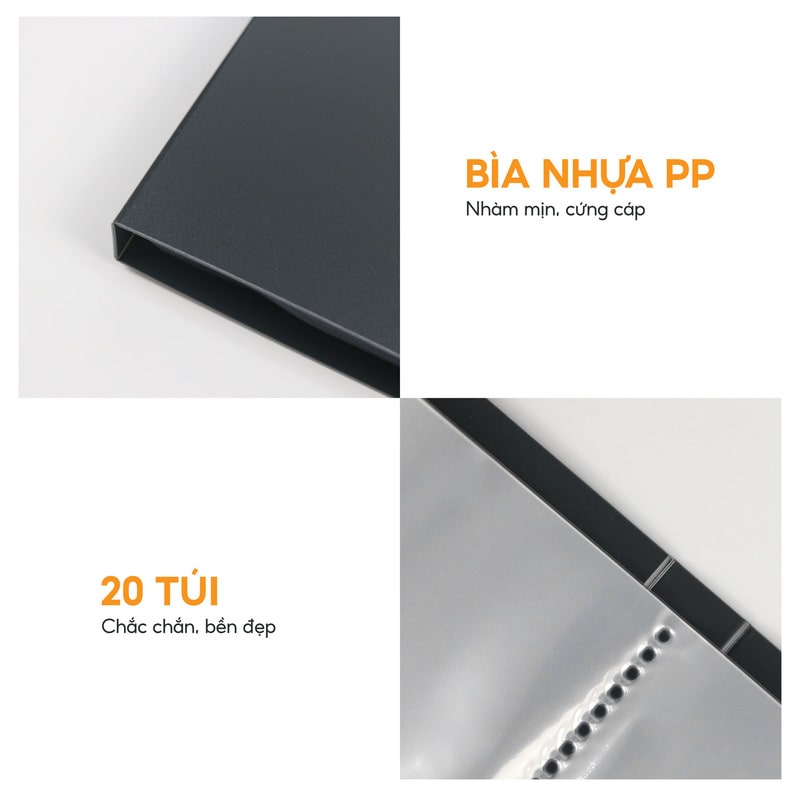 Bìa Lá A3 Clear Book FD302