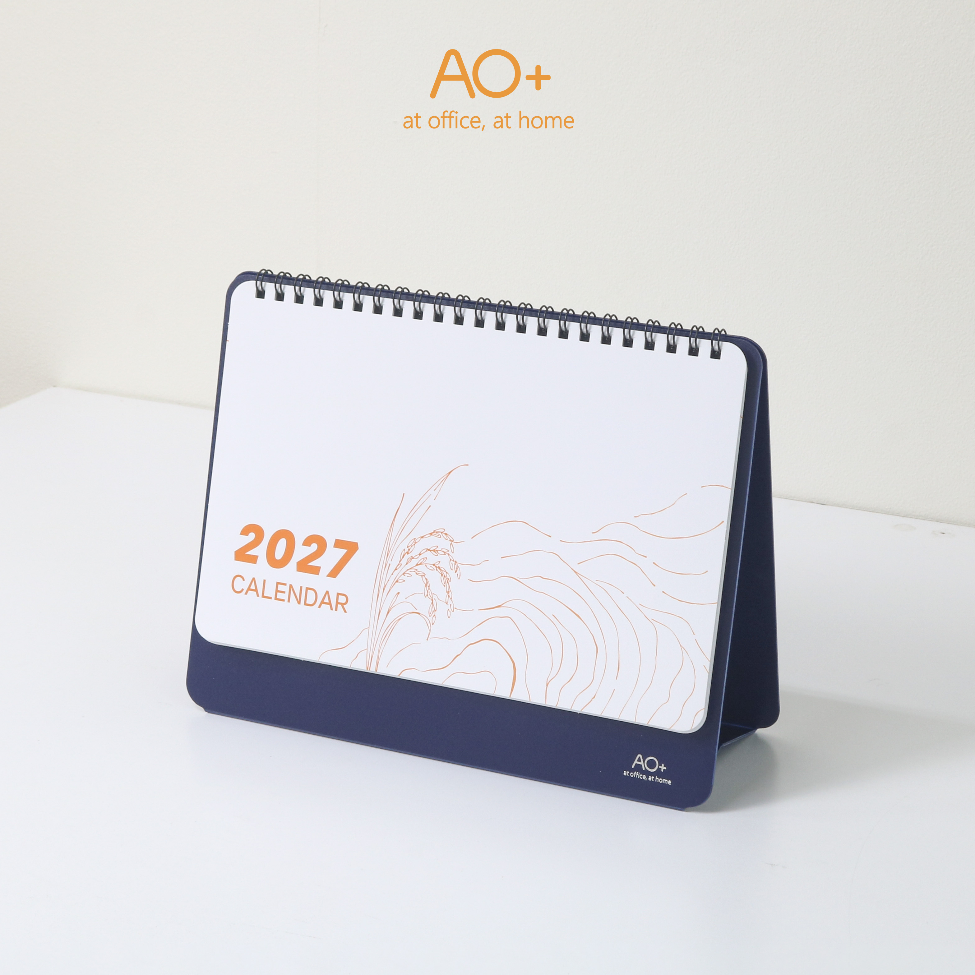 Lịch để bàn 2027, đế nhựa nhỏ gọn lên kế hoạch hằng ngày AA705