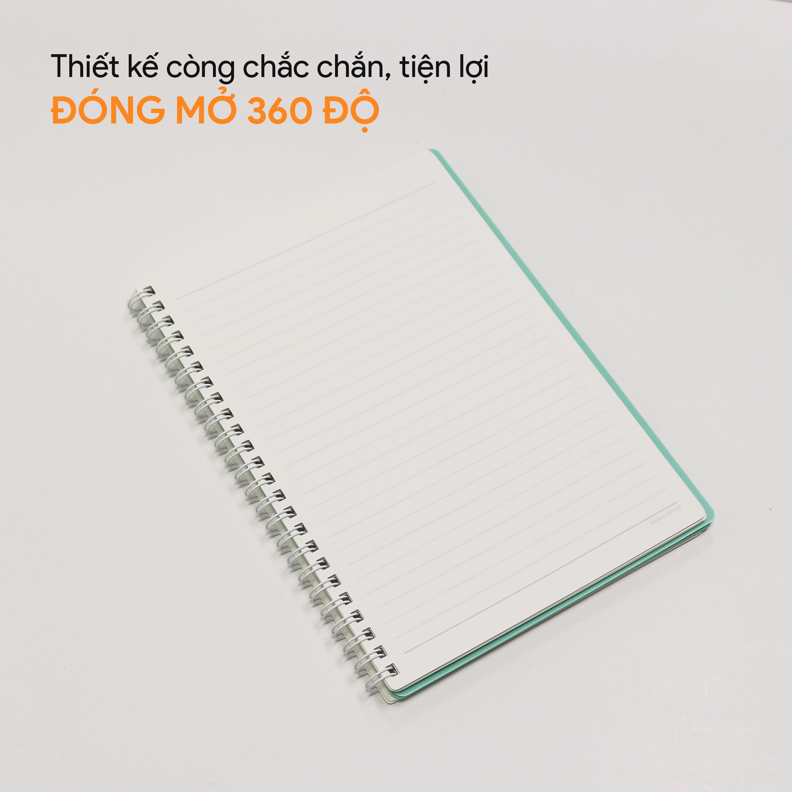 Sổ lò xo A5 kẻ ngang Designism AO+ DN675