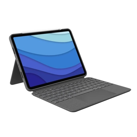 Bàn Phím Logitech Combo Touch iPad Pro 12.9 inch - Cũ 98%
