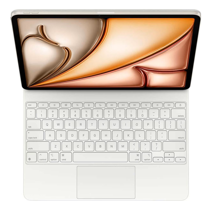 Magic Keyboard iPad Air 6 M2, Air 7 M3 13 inch - Trắng Cũ 99%