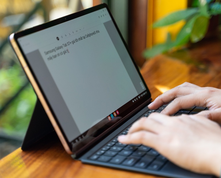 SAMSUNG TAB S7 PLUS, kèm bút, bàn phím - Máy Cũ 98%