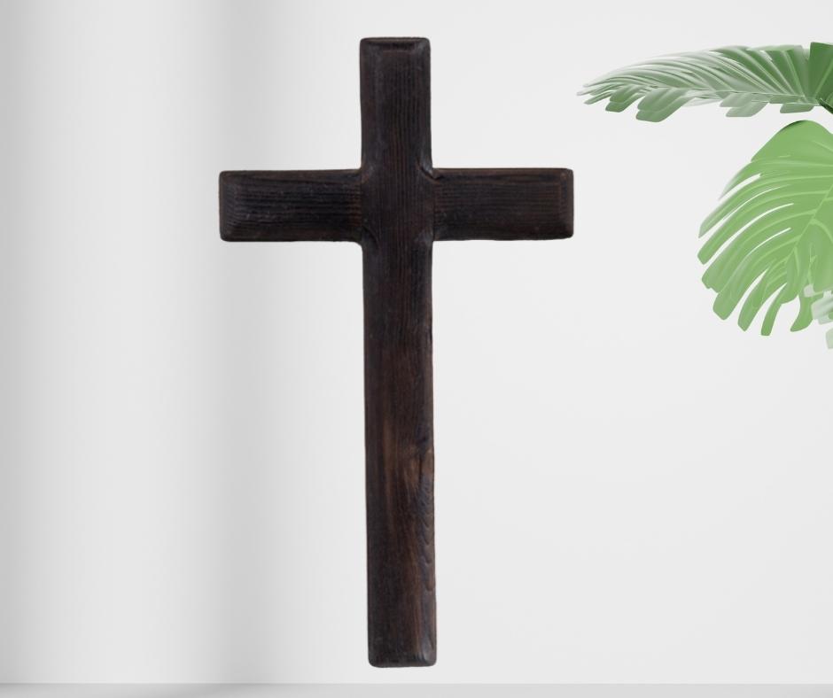 Thập tự giá Gỗ Cơ Đốc -Decor rất đẹp Kích thước 28x16Cm