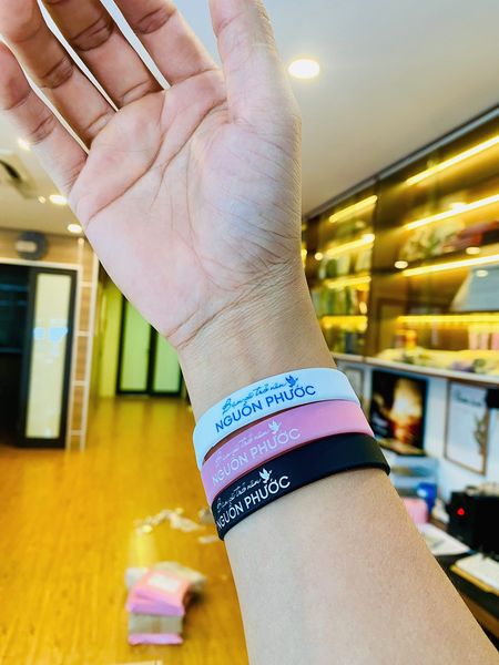 Vòng tay Silicone Cơ Đốc - Bạn Sẽ Trở Nên Nguồn Phước