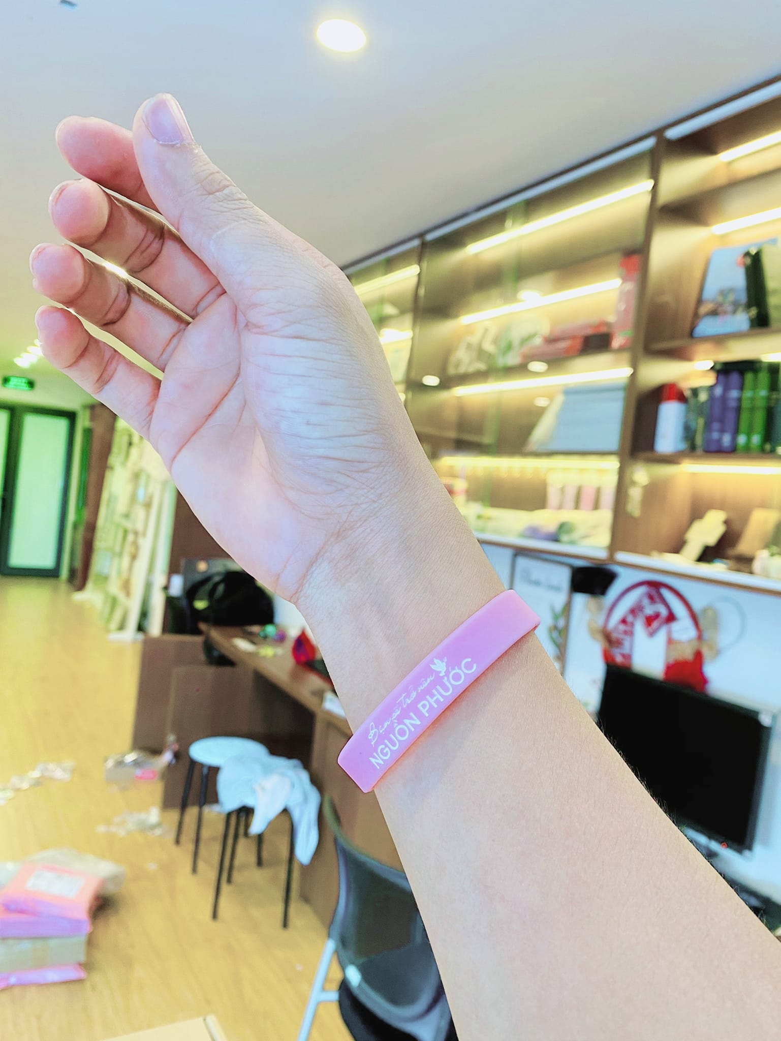 Vòng tay Silicone Cơ Đốc - Bạn Sẽ Trở Nên Nguồn Phước