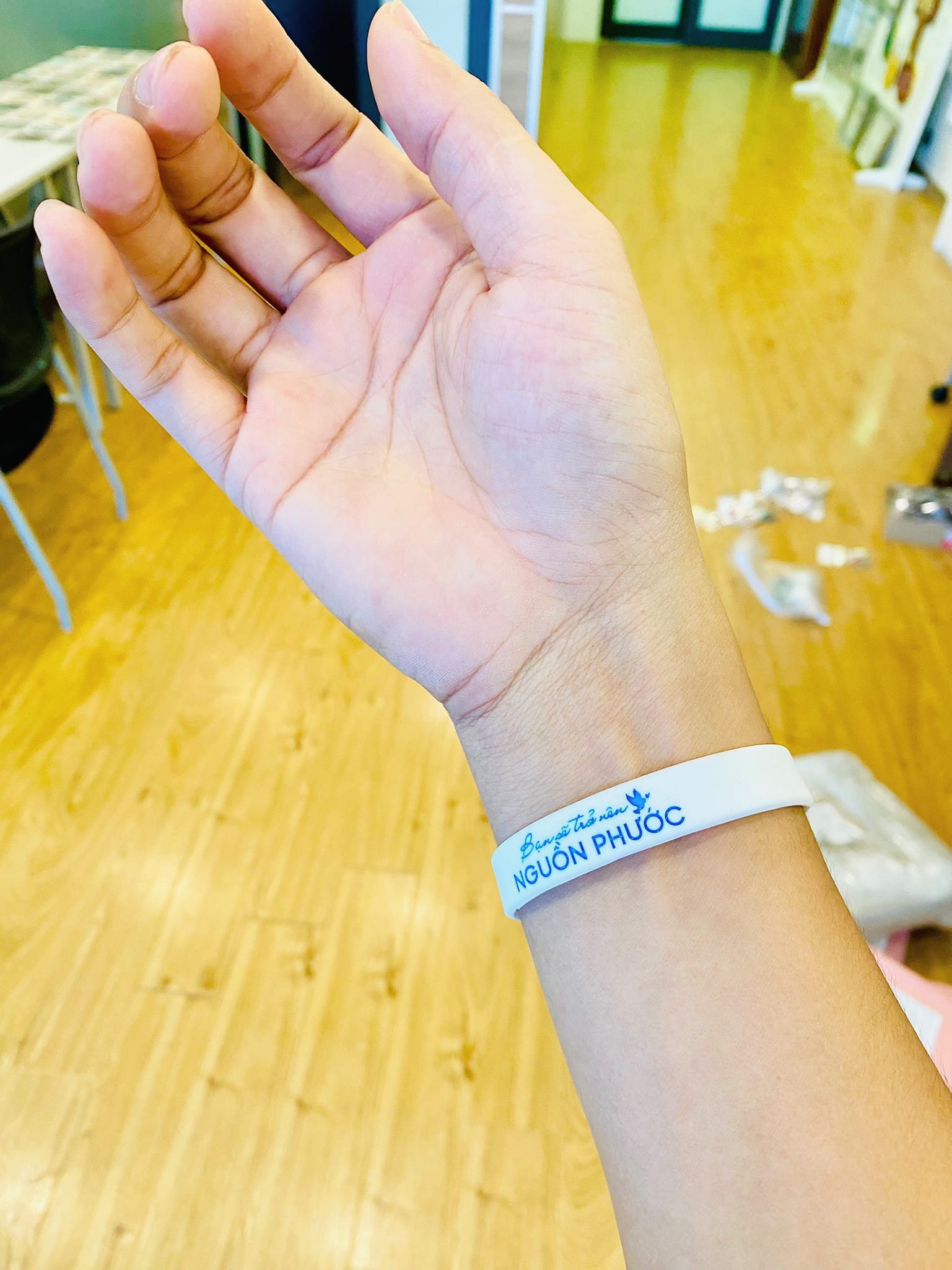 Vòng tay Silicone Cơ Đốc - Bạn Sẽ Trở Nên Nguồn Phước