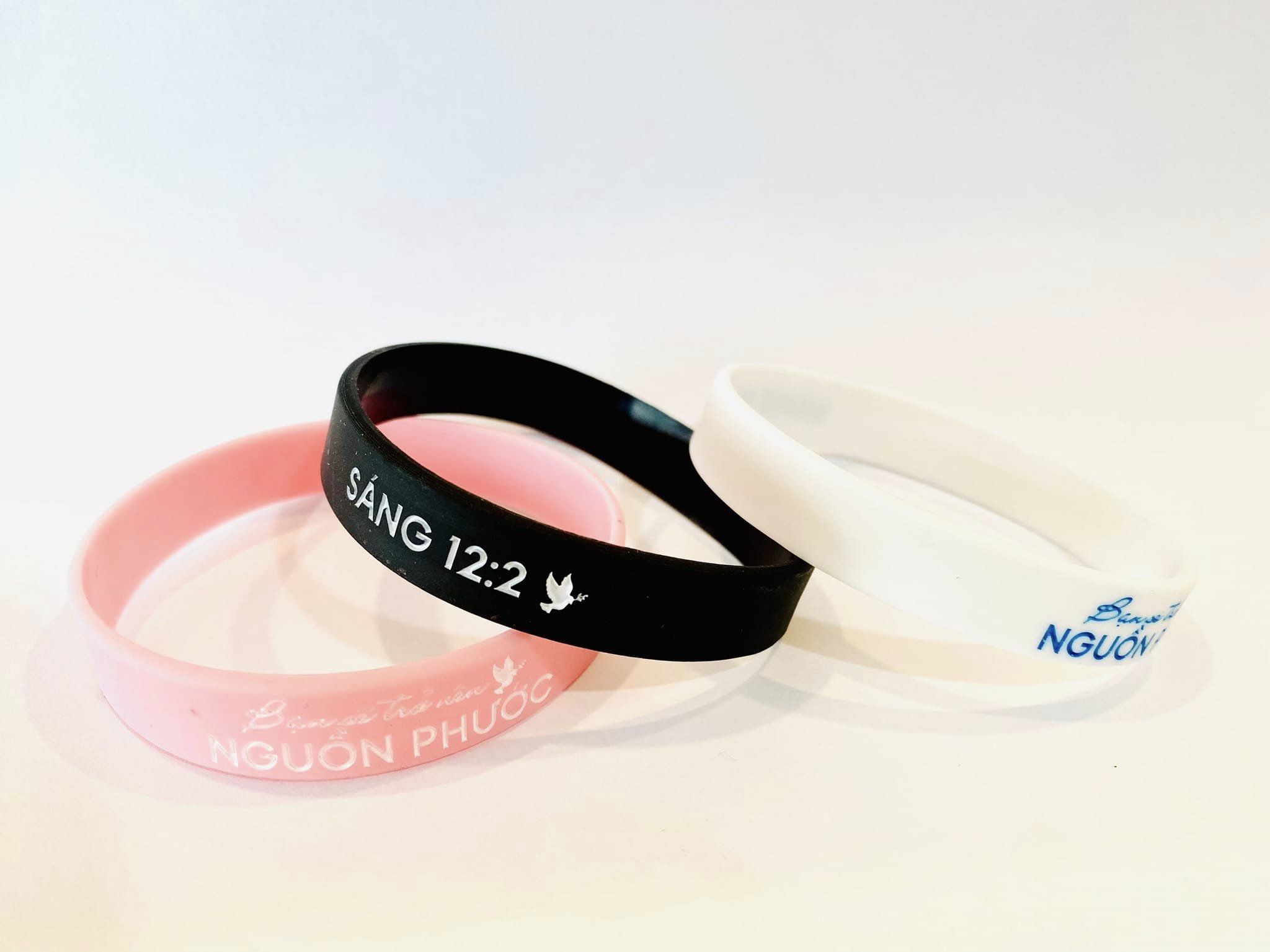 Vòng tay Silicone Cơ Đốc - Bạn Sẽ Trở Nên Nguồn Phước