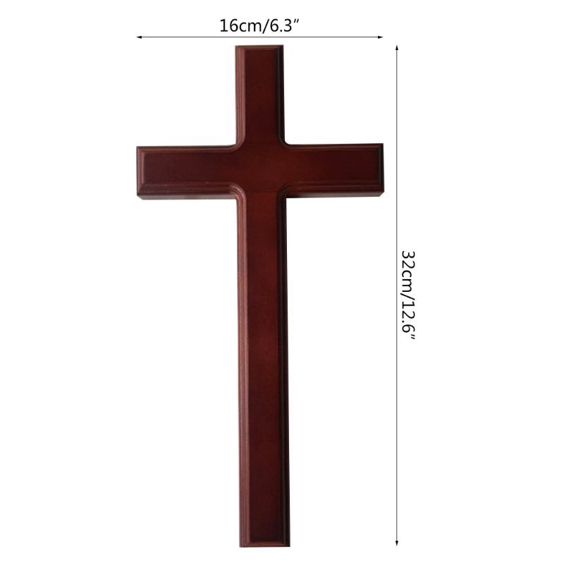 Thập tự giá treo tường cỡ trung 32x16Cm Phong cách Cổ Điển
