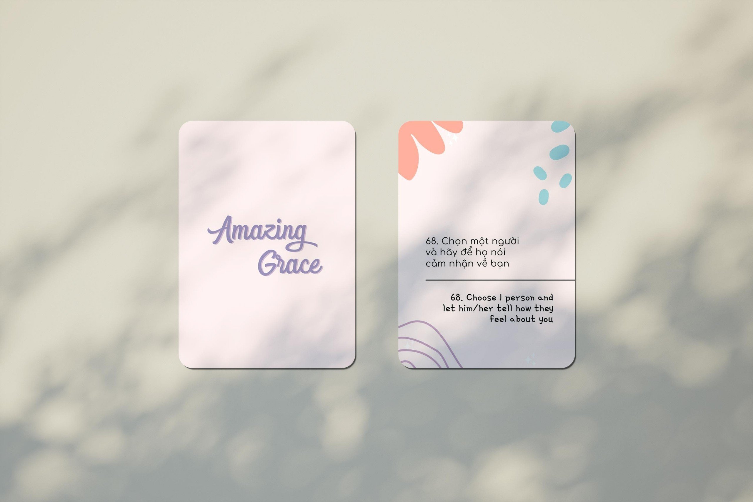 Bộ Card 40 Câu Hỏi Amazing Grace Cho Nhóm Tế Bào (Phiên bản mới 2023)