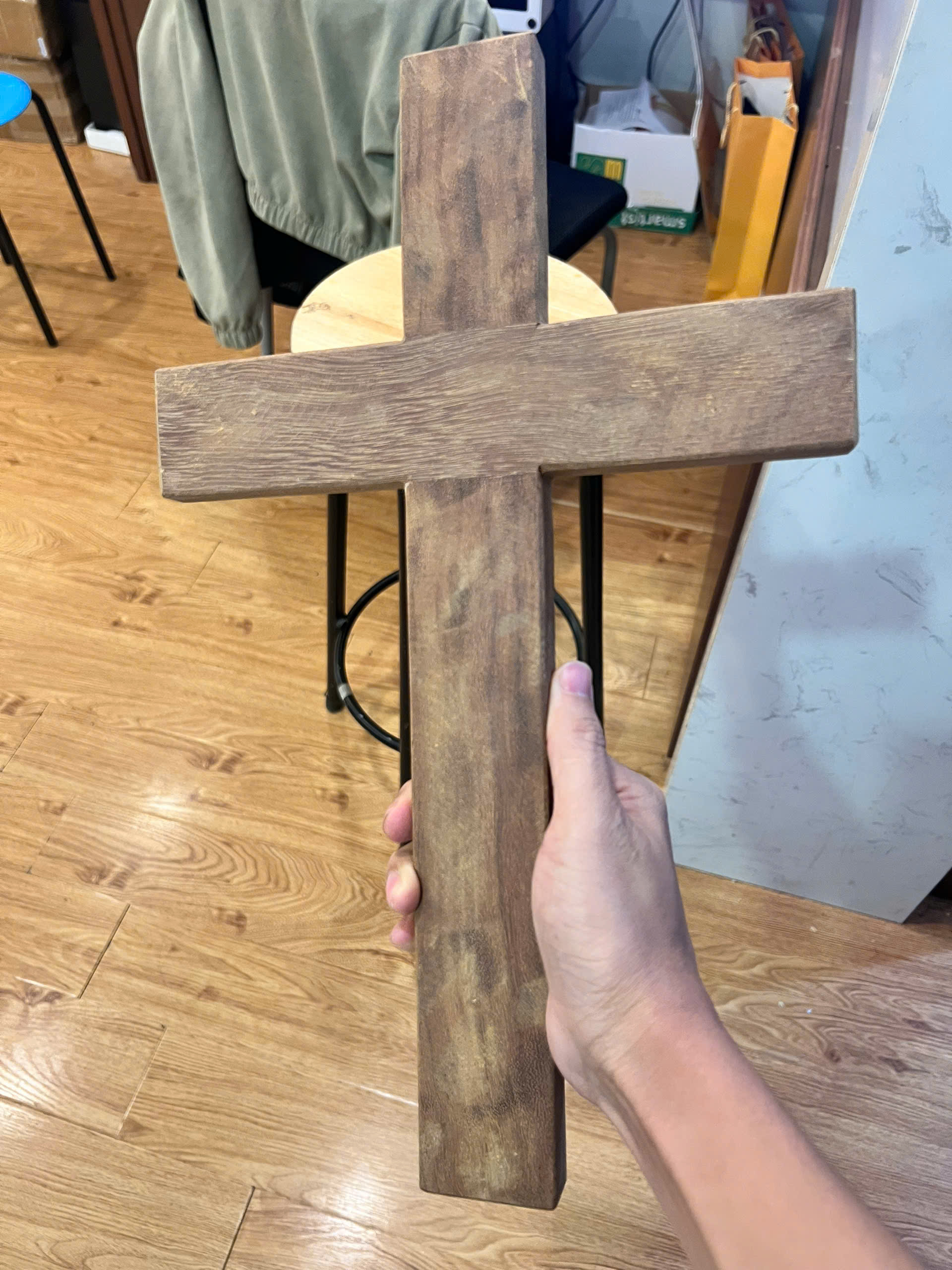 [Gỗ Lim] Thập Tự Giá 25x40Cm (mặt 5Cm dày 2Cm)