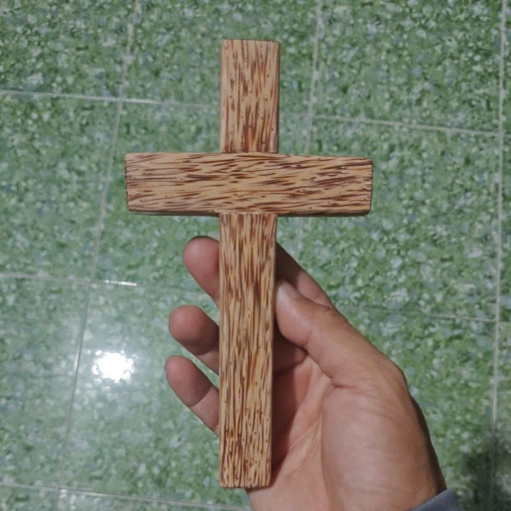 [Gỗ Dừa, gỗ Quao Trắng] Thập tự thánh giá treo tường