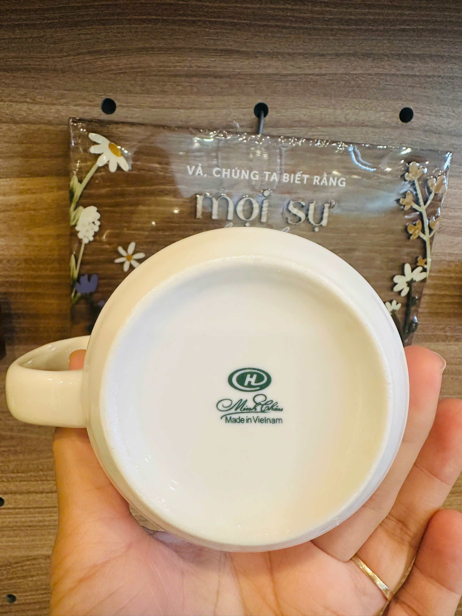 Cốc Chàng Sứ Có Quai 260ml  Chính hãng Minh Châu