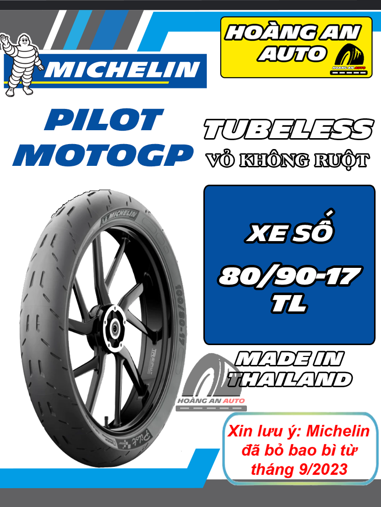 MICHELIN PILOT MOTOGP 70/90-17 - VỎ KHÔNG RUỘT