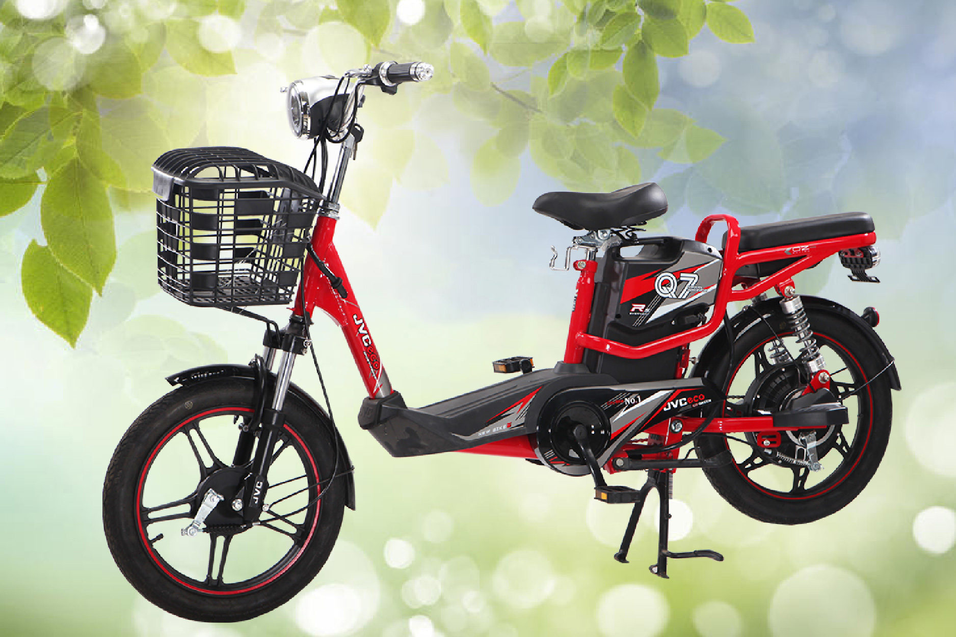 XE ĐẠP ĐIỆN JVC Q7