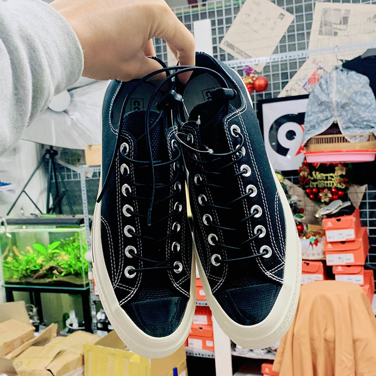 Giày Converse 1970s 165471C thấp cổ vải đen ( ship-store) CTVD108 Converse 1970s 165471C