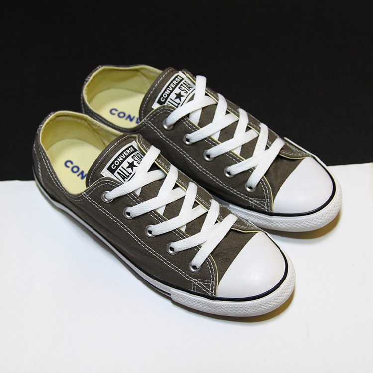 Giày Converse dainty thấp cổ vải xám CTVX053 