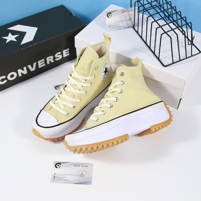 Giày Converse run star hike lemon drop A02132C cao cổ vải vàng CCVV039 Converse run star hike lemon drop A02132C