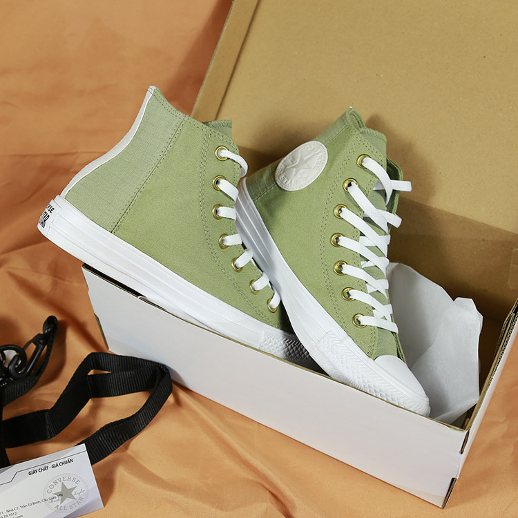 Giày Converse cao cổ vải xanh CCVX055 Converse cao cổ vải xanh
