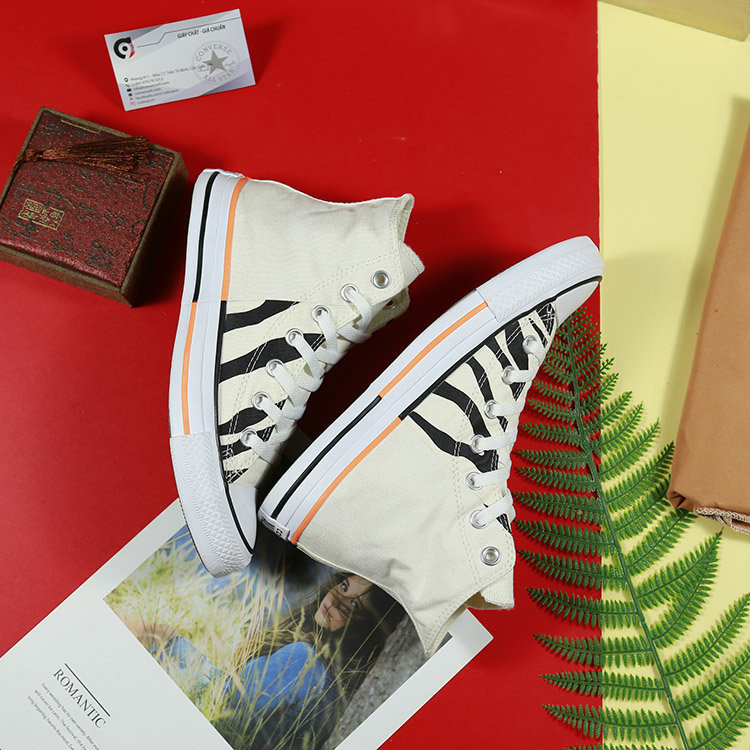 Giày Converse Twisted Summer cao cổ vải trắng CCVT052 Converse Twisted Summer