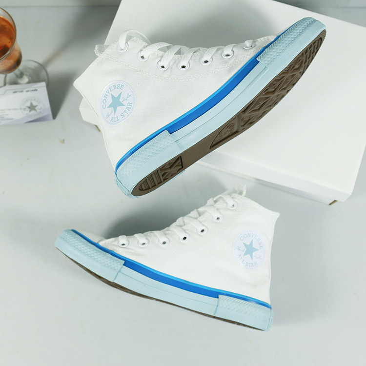 Giày Converse Sunblocked cao cổ vải trắng CCVT055 