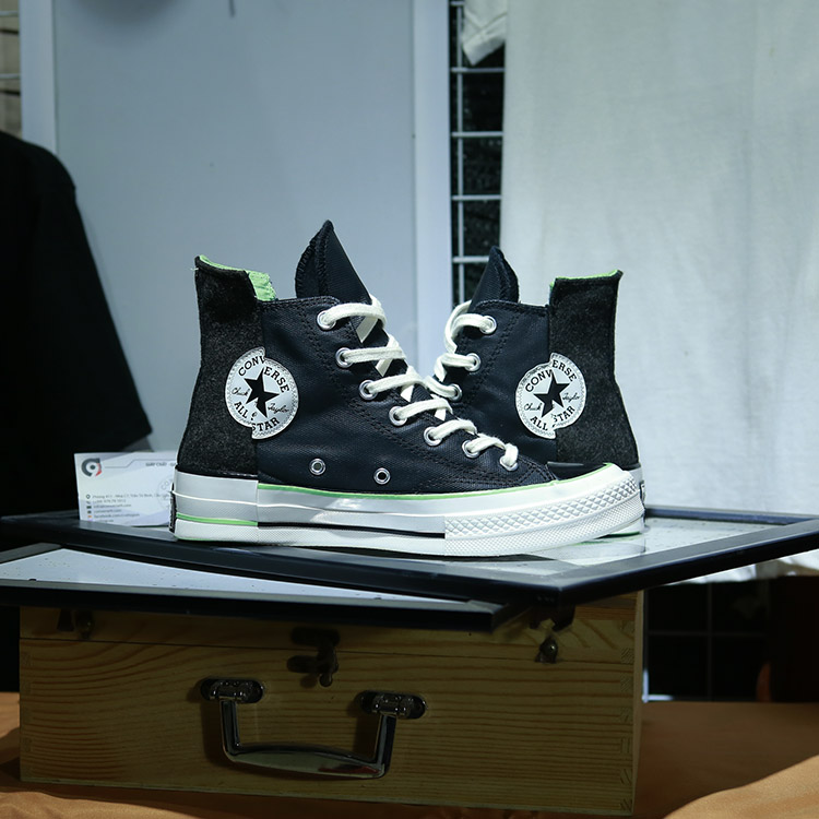 Giày Converse 1970s Black Ice cao cổ da đen CCDD030 Converse 1970s Black Ice 