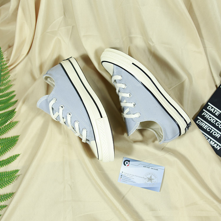 Giày Converse 1970s seasonal thấp cổ vải ghi CTVG024 Converse 1970s seasonal thấp cổ vải ghi