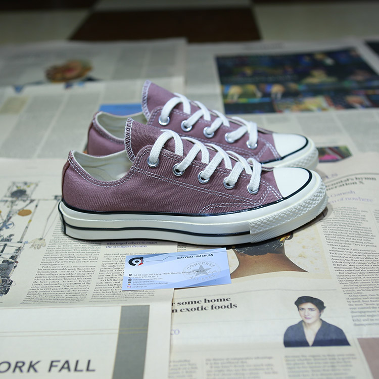 Giày Converse 1970s seasonal thấp cổ vải nâu CTVN033 Converse 1970s seasonal