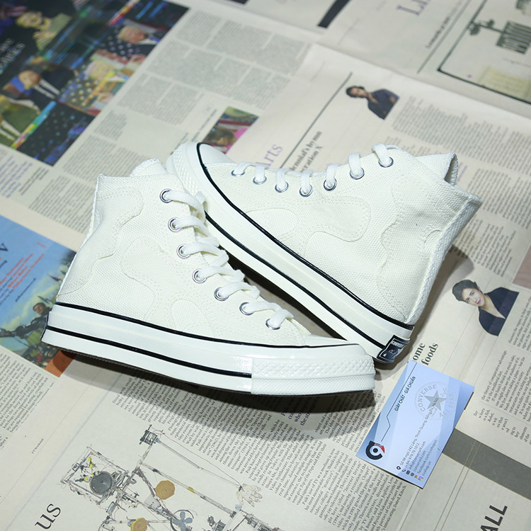 Giày Converse 1970s cao cổ vải trắng CCVT061 Converse 1970s